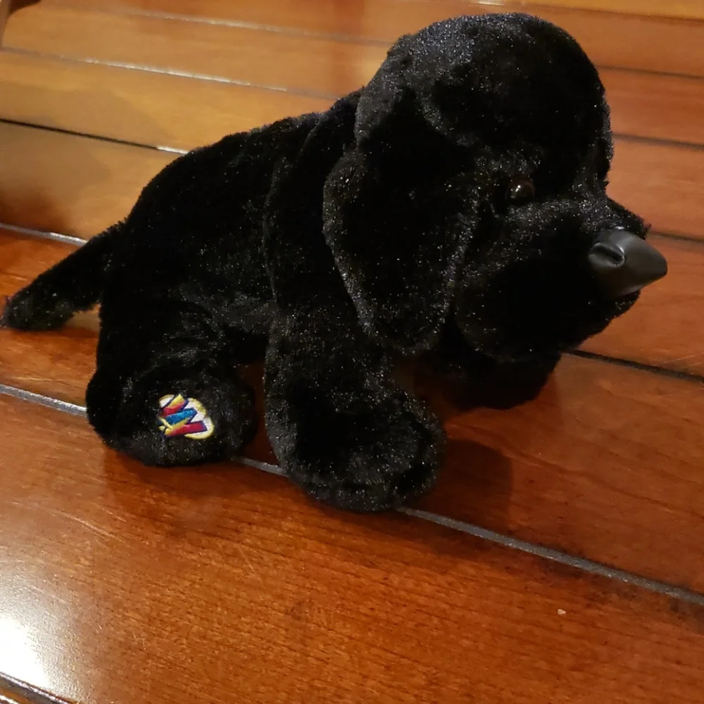 GANZ Webkinz Black Lab Stuffed Animal